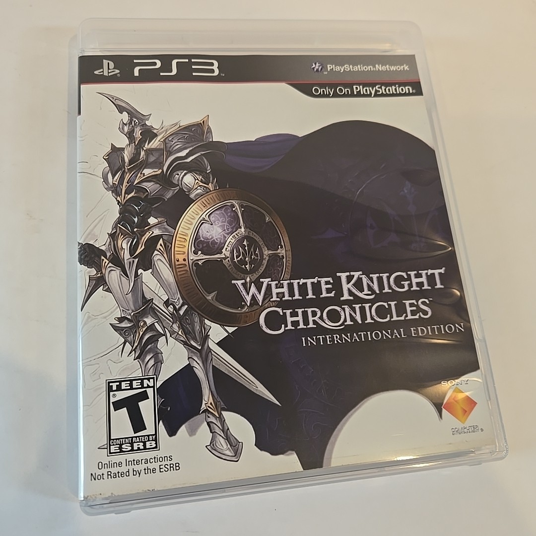 White Knight Chronicles International Edition (PS3, 2010) Complete Tested