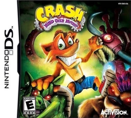 Crash Mind Over Mutant Nintendo DS Great Condition Complete Fast Shipping