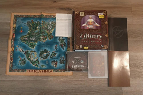 Ultima IX: Ascension PC CD-Rom Big Box COMPLETE Vintage 1999