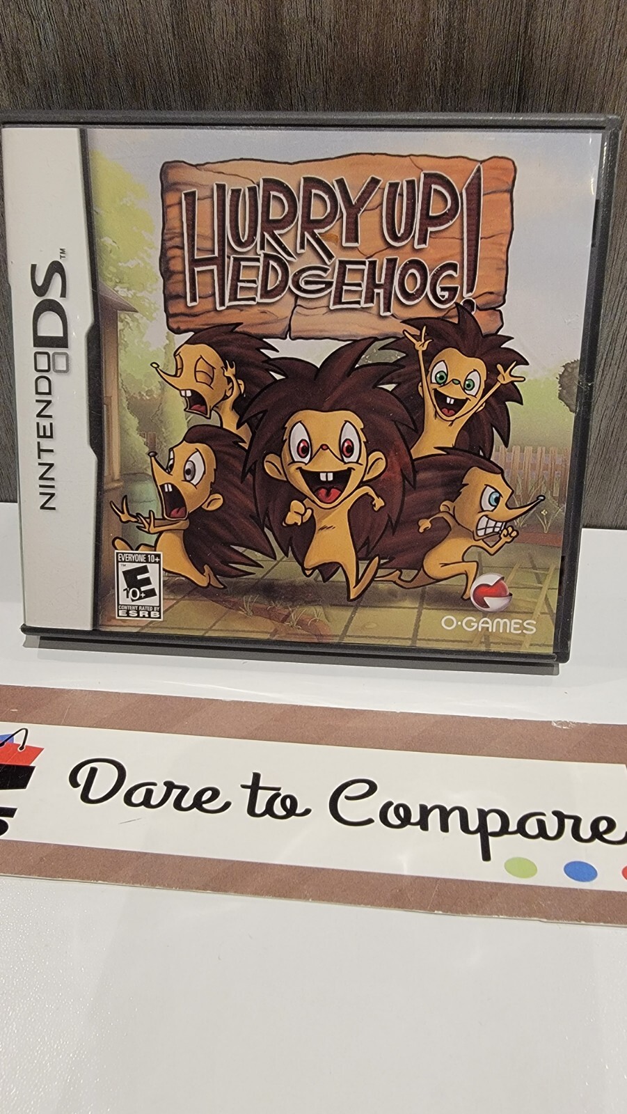 Hurry Up Hedgehog (Nintendo DS, 2009) DS CIB Complete