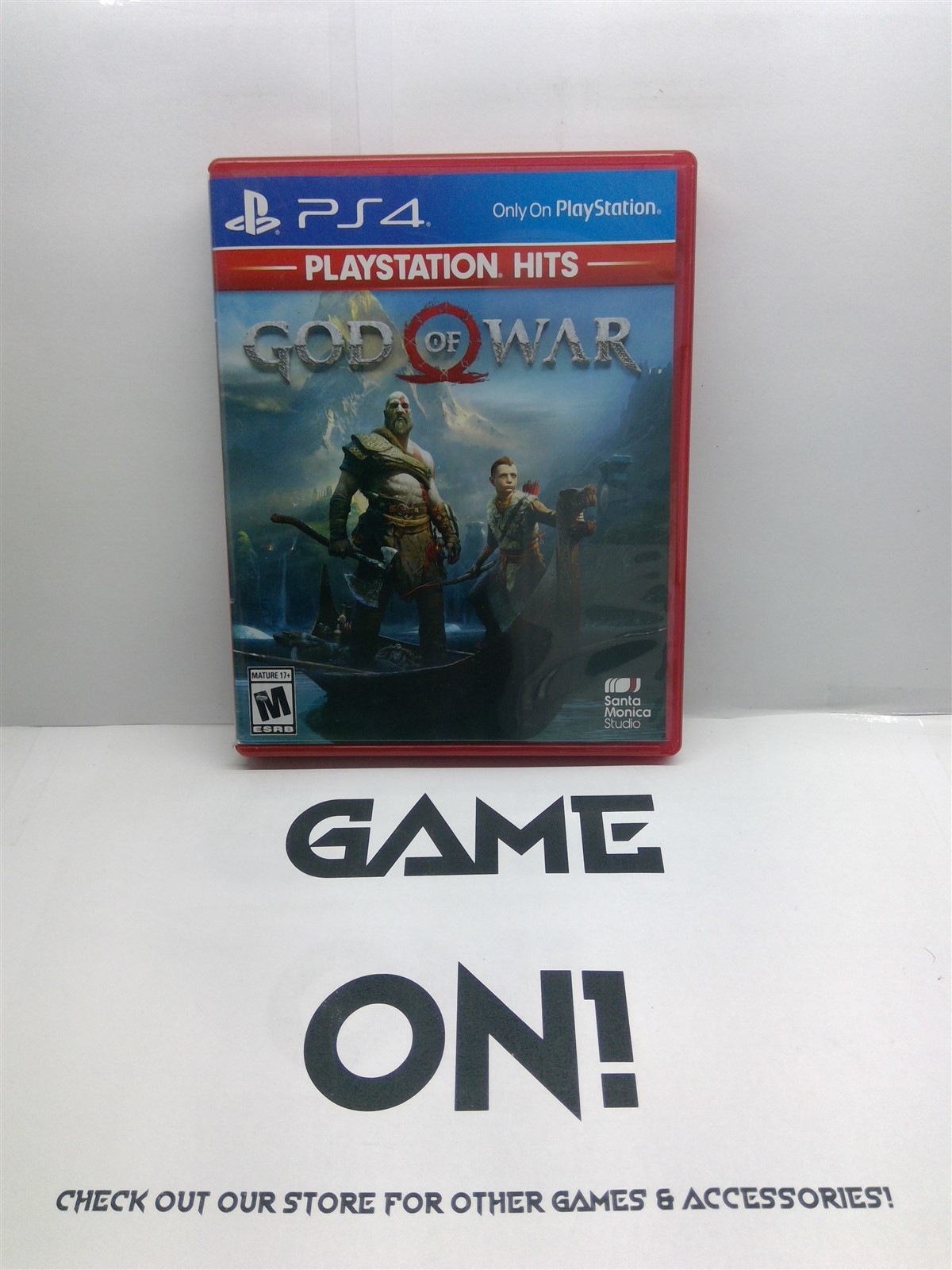 God of War – PlayStation 4 – Clean Tested – LN Disc – Free Ship