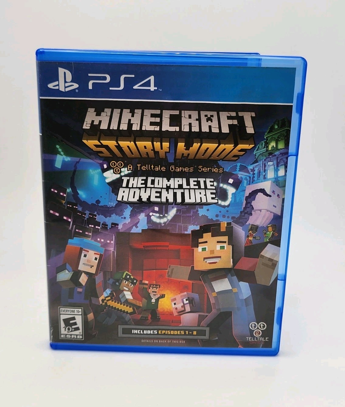 Minecraft: Story Mode – The Complete Adventure (PlayStation 4, 2016) PS4 Works
