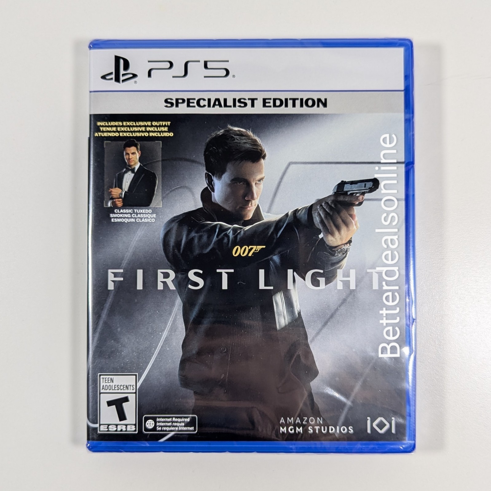 007 First Light Specialist Edition PlayStation 5 PS5 Sealed SHIPS TODAY
