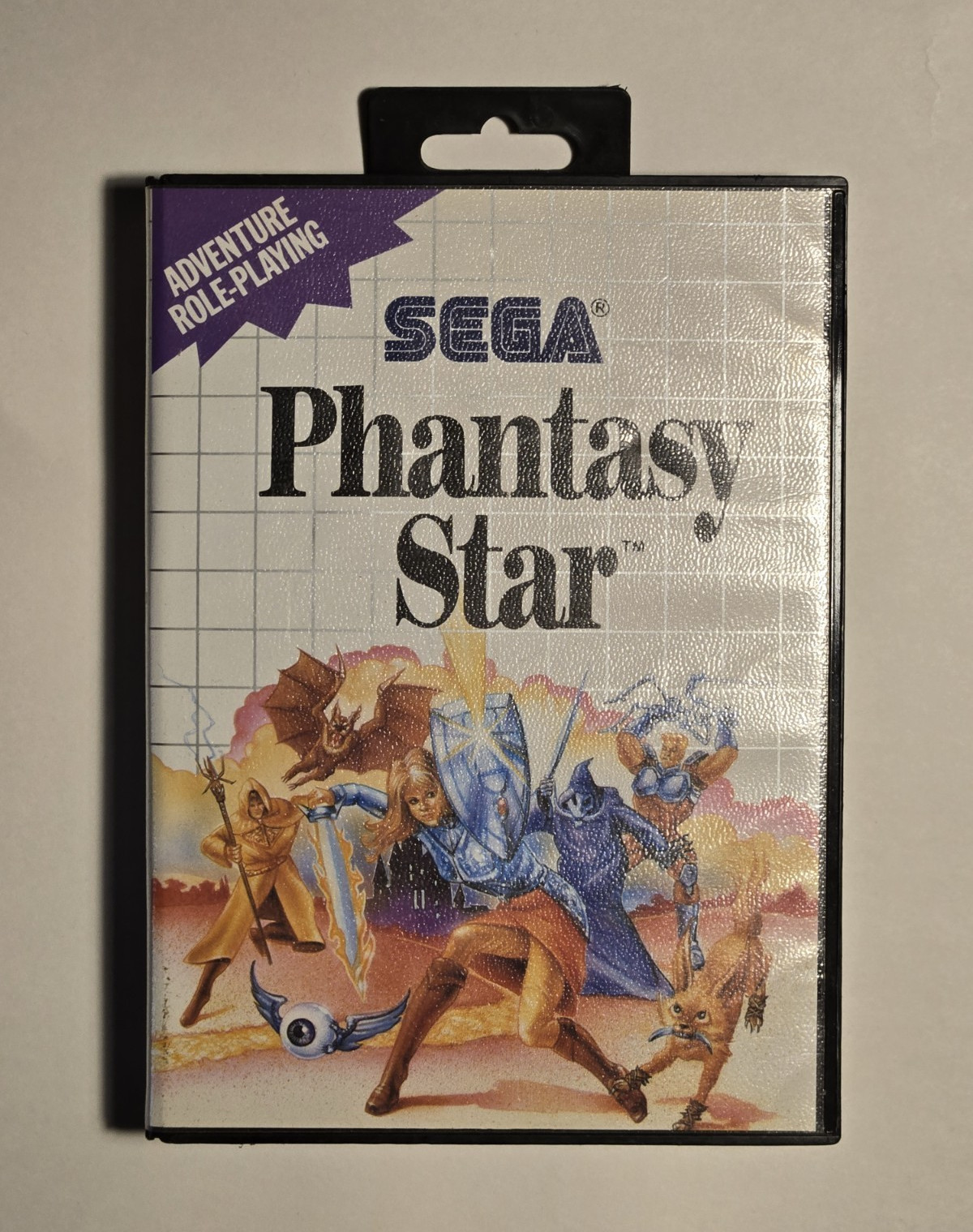 Phantasy Star – Sega Master System – 1988 – Cartridge -Case/Box – NO MANUAL