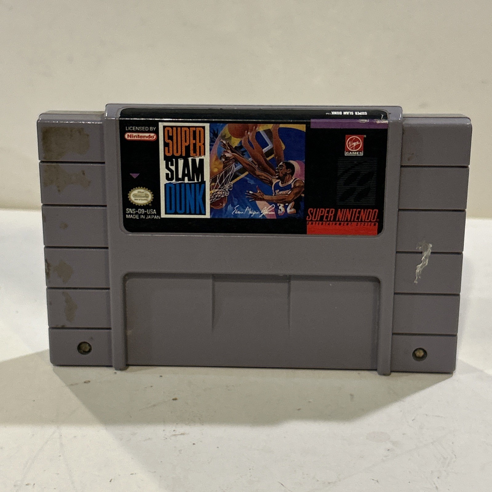 SNES Game Super Slam Dunk