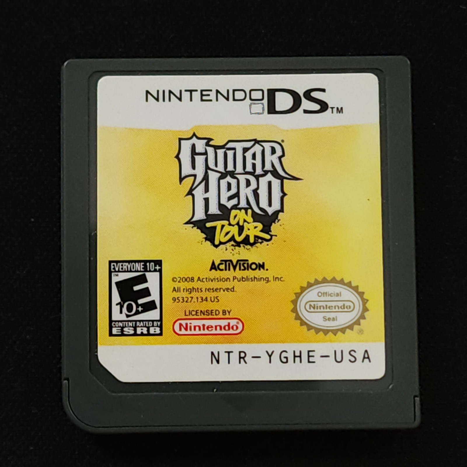 Guitar Hero: On Tour (Nintendo DS, 2008) CARTRIDGE ONLY Tested & Working