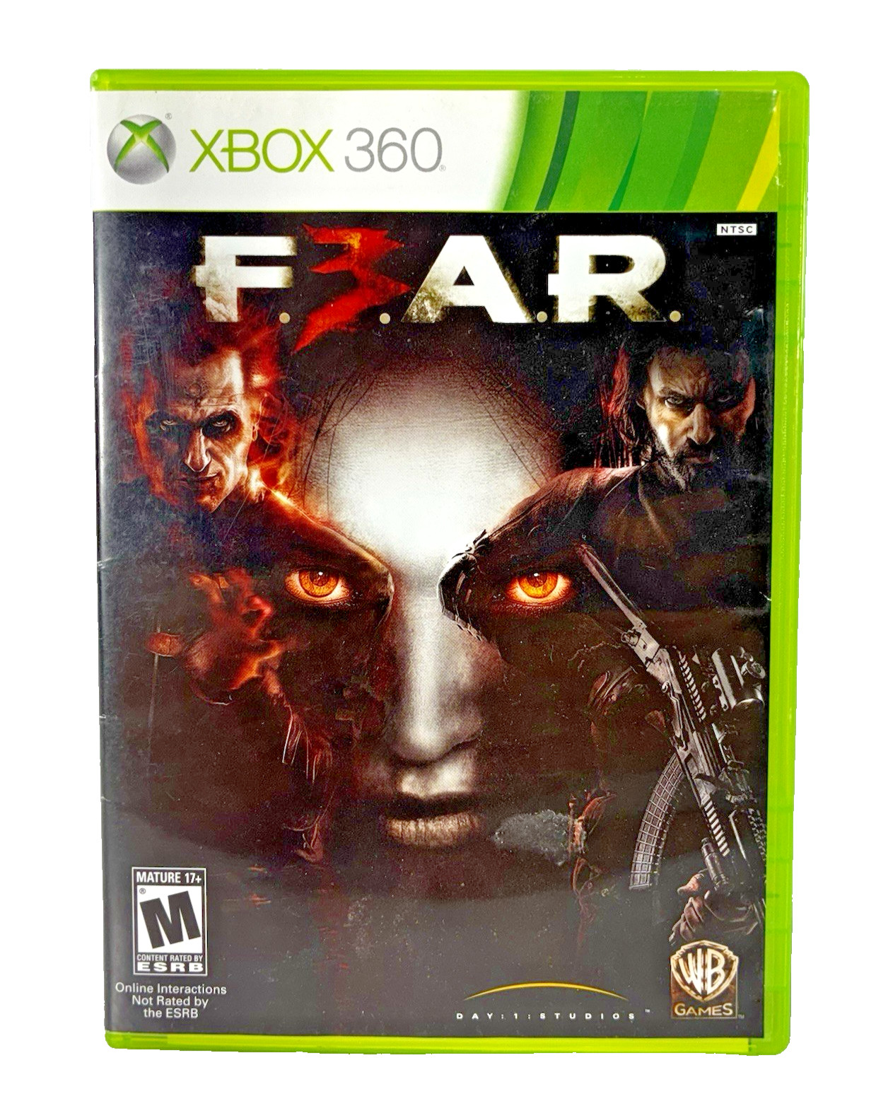 F.E.A.R. 3 Microsoft Xbox 360 WB Games Complete w/ Manual & Content Card Tested
