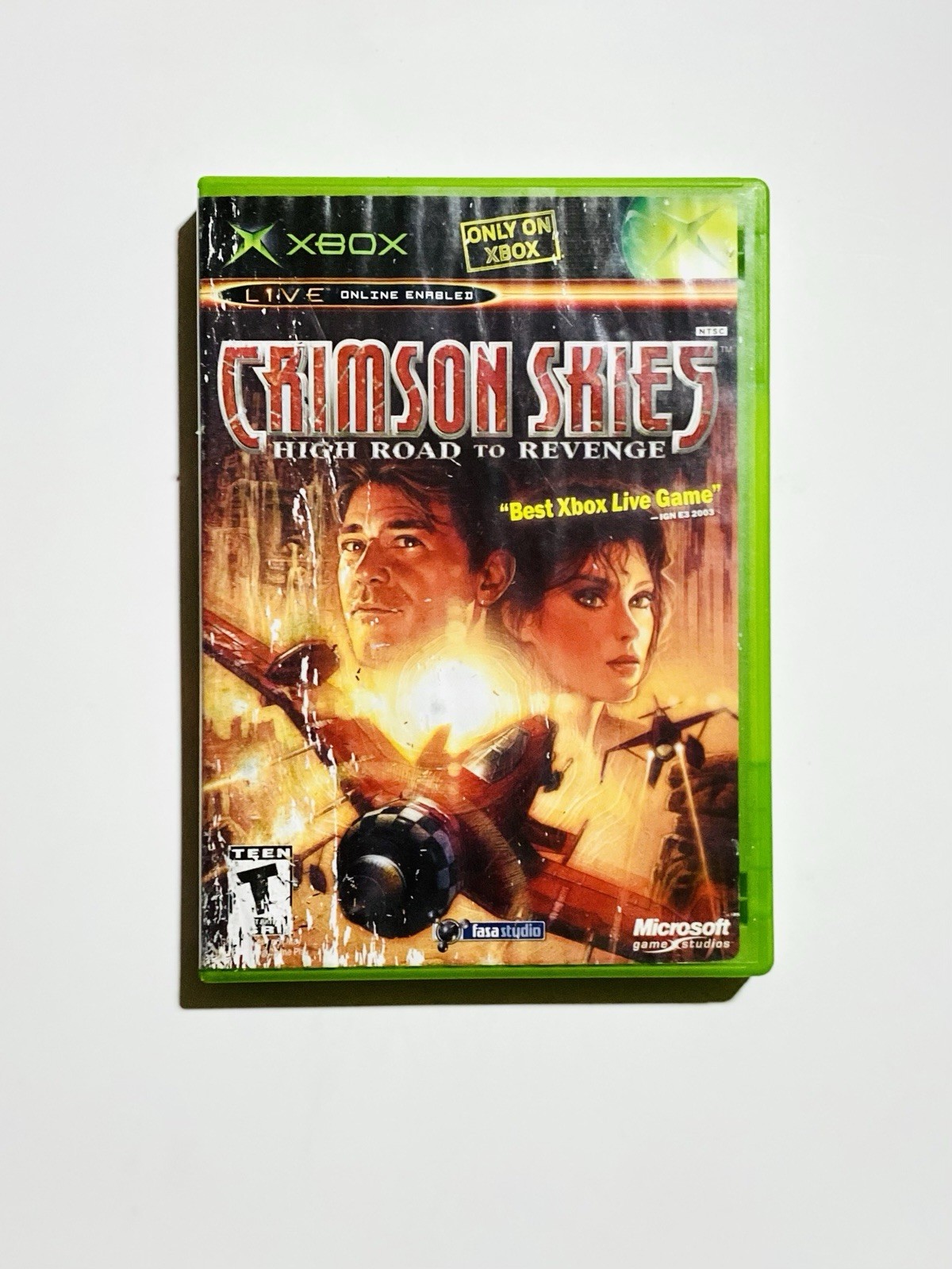 Crimson Skies: High Road to Revenge (Microsoft Xbox, 2003) CIB Tested