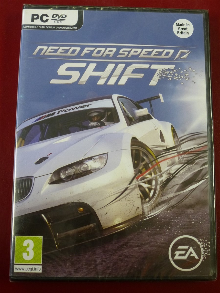 Video Game PC Need For Speed Shift FRANCAIS FRENCH ONLY New Sealed