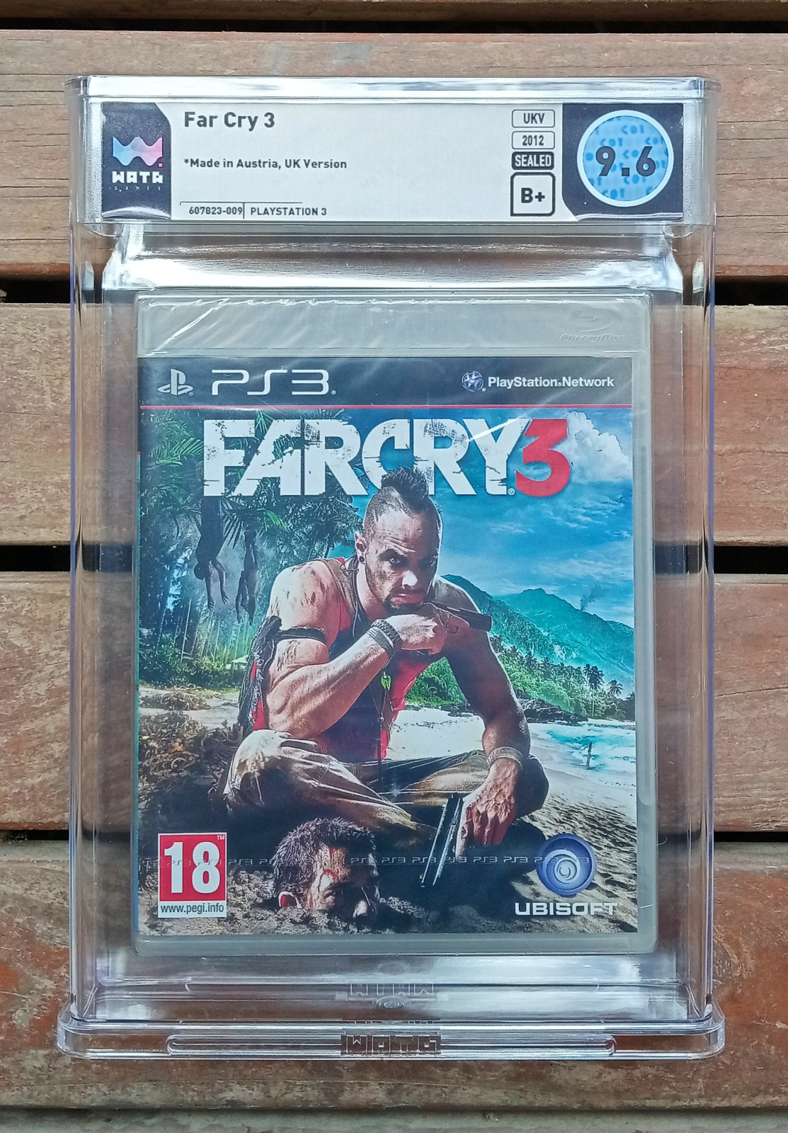 Far Cry 3 PS3 SEALED 2012 WATA Graded 9.6 B+ UK Version PEGI 18 RARE!