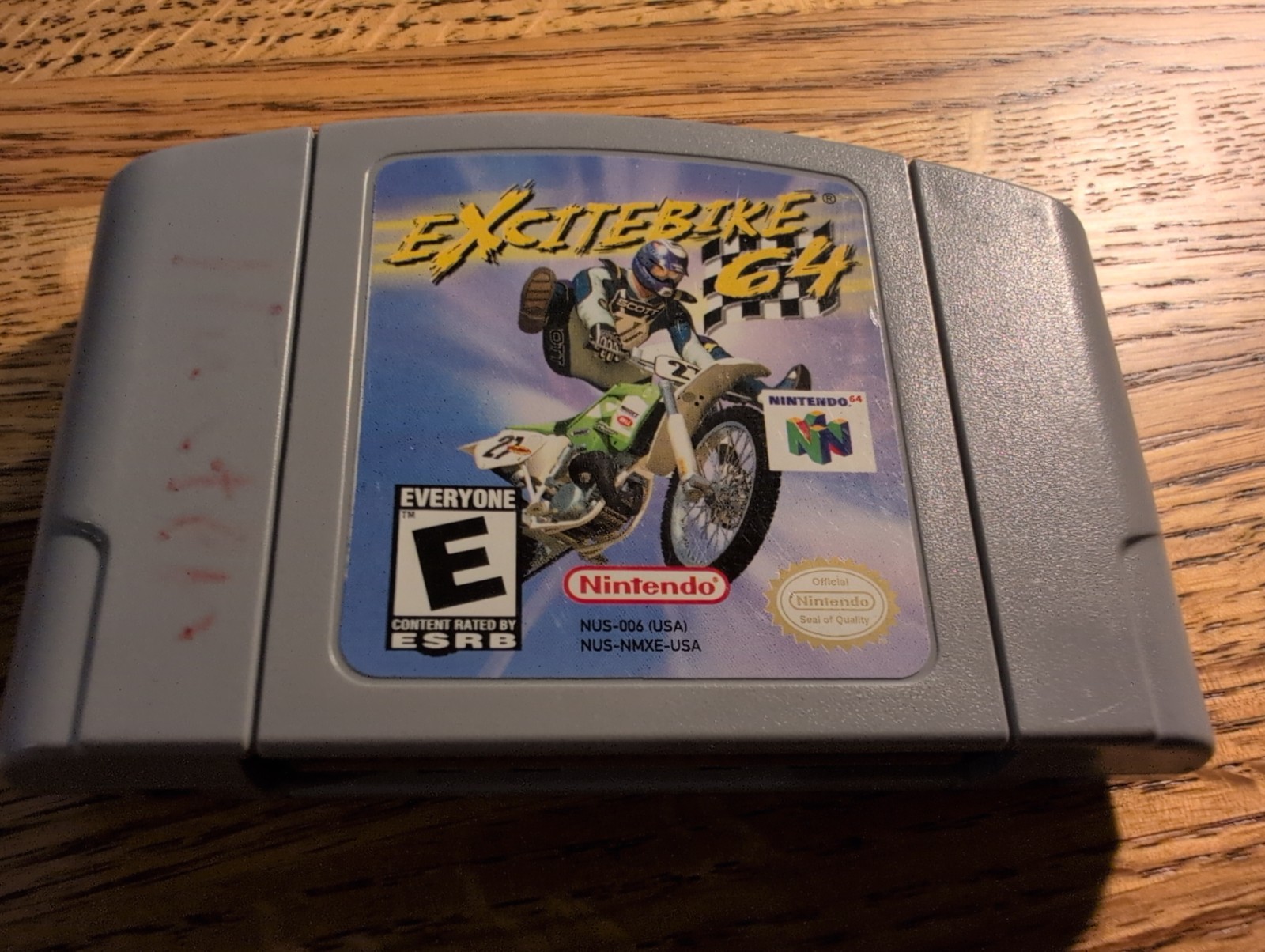 Excitebike 64 Nintendo 64 N64 Authentic Cartridge Tested