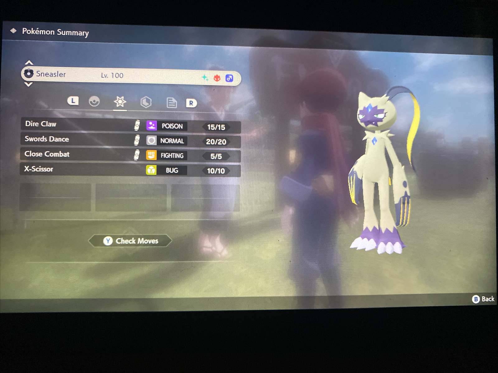 Pokemon Legends Arceus Shiny Sneasler and Weavile Bundle Alpha Max Effort Fast