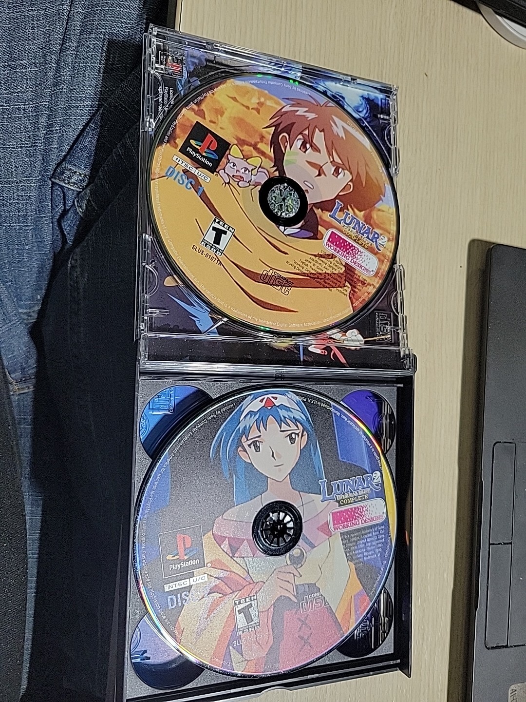 Lunar 2: Eternal Blue Complete (PlayStation 1, 2000)