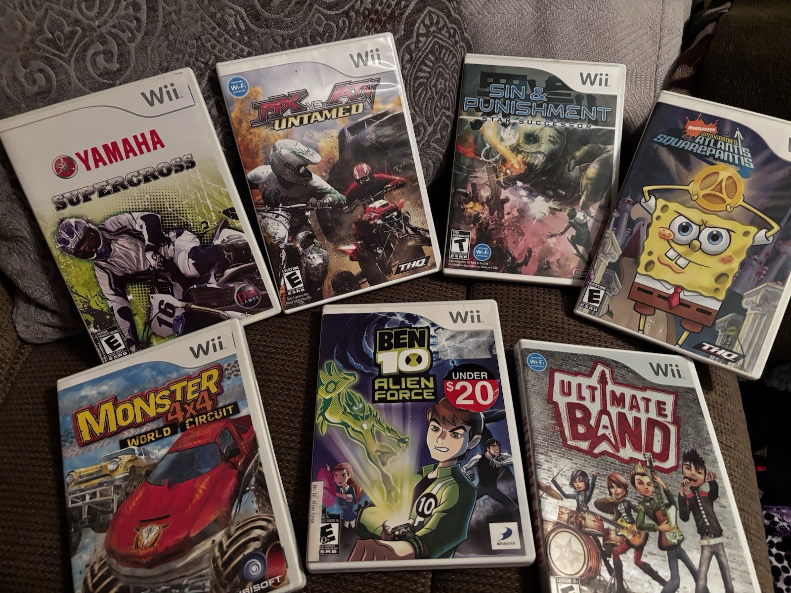 Wii – Various Games Bunch