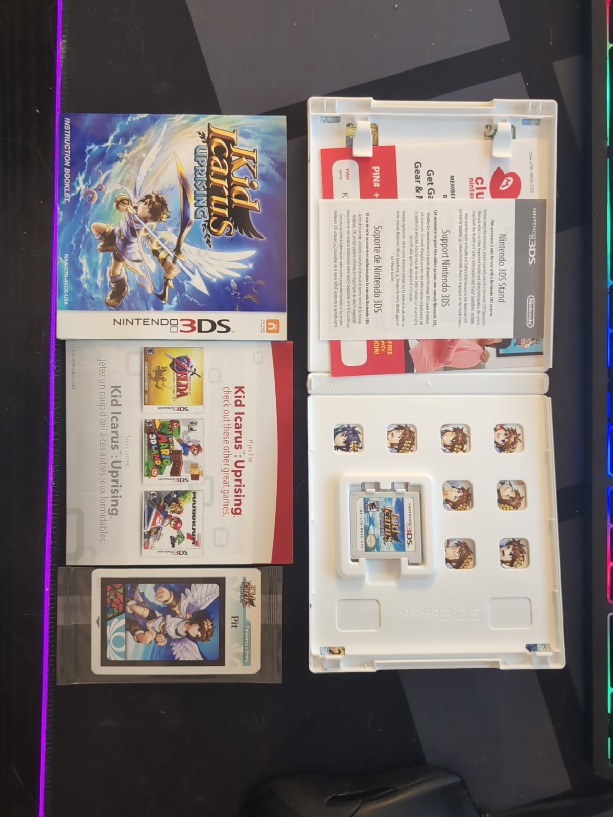 Kid Icarus Uprising (nintendo 3DS, 2012)