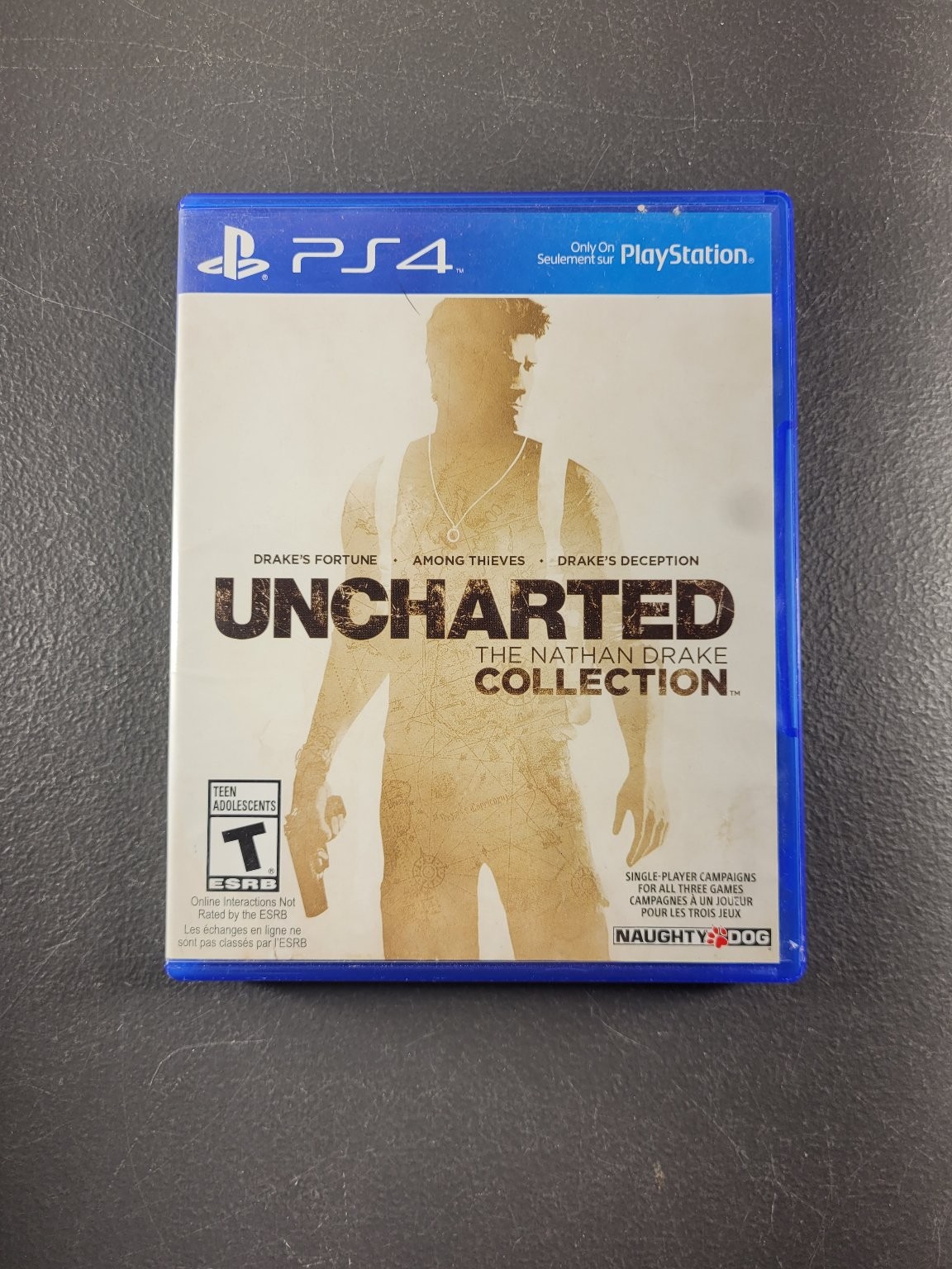 Uncharted The Nathan Drake Collection PS4 Video Game Single Player