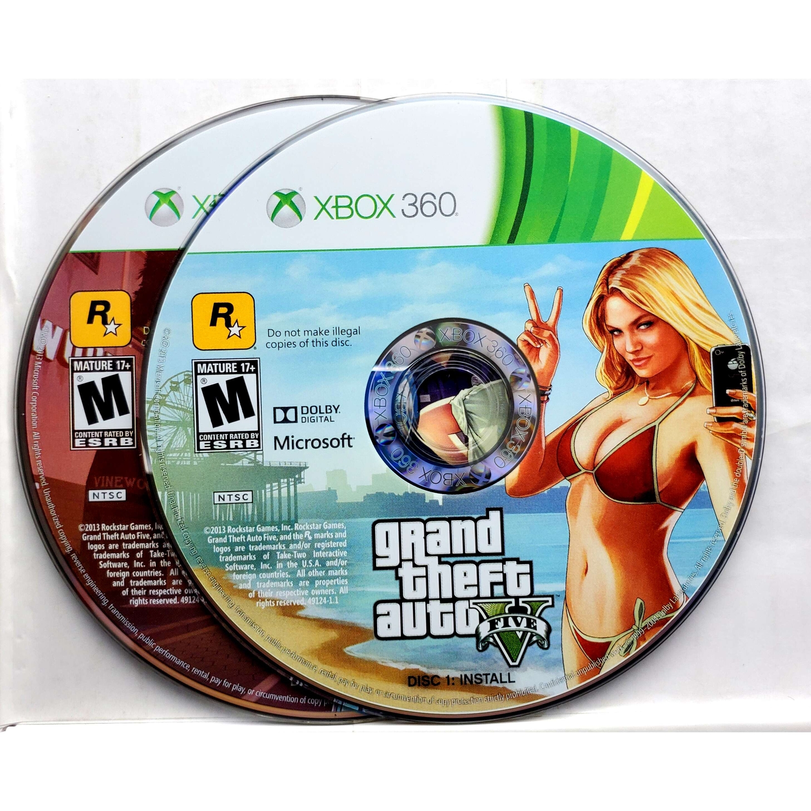 Grand Theft Auto V – Microsoft Xbox 360 Pristine Tested Authentic
