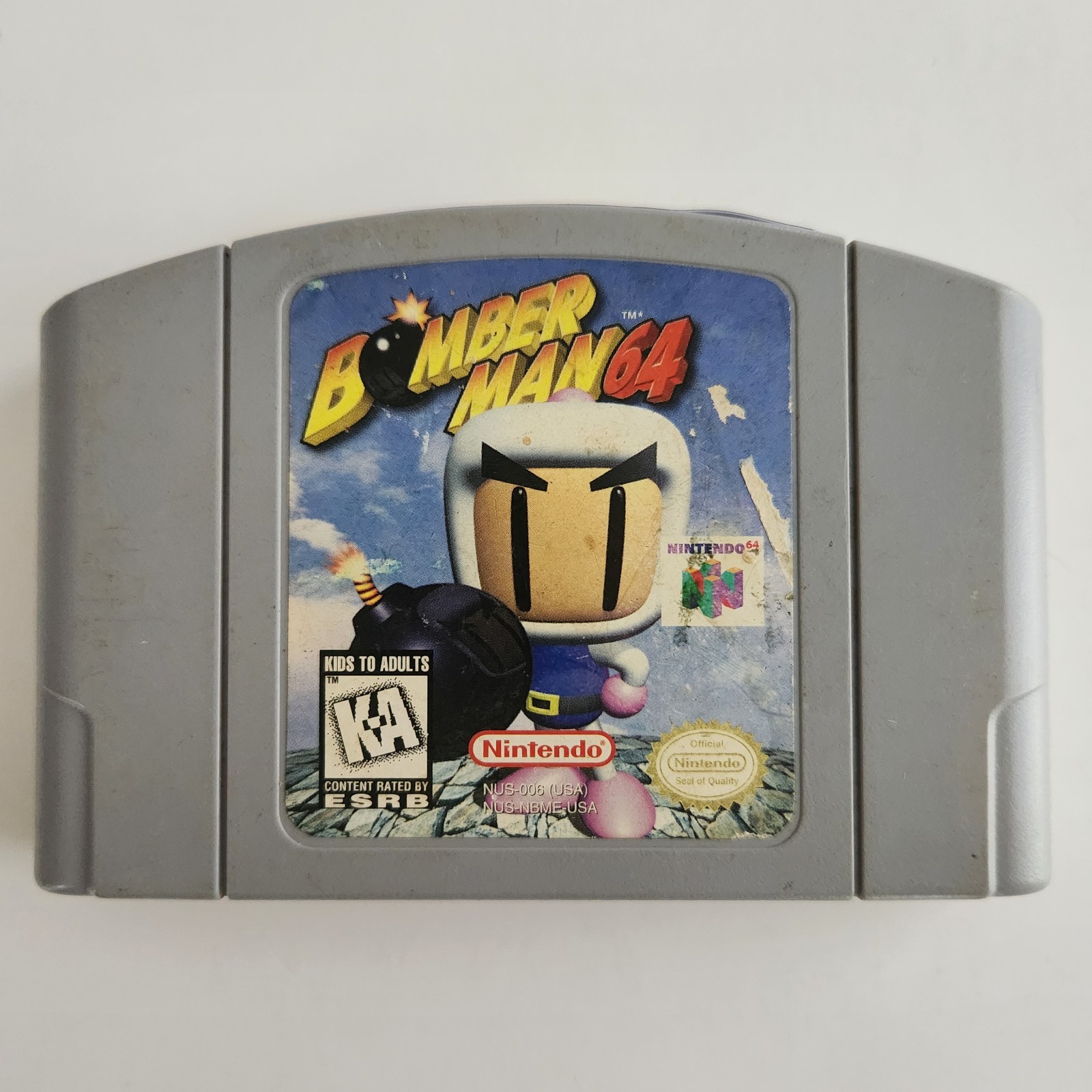 Bomberman 64 (Nintendo 64, 1997) Video Game Cartridge