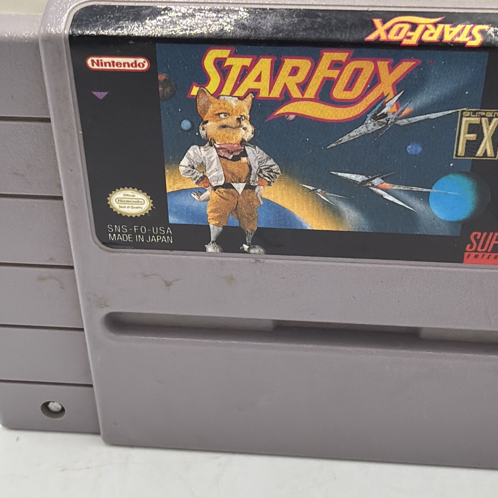 Star Fox Super Nintendo Entertainment System SNES Authentic