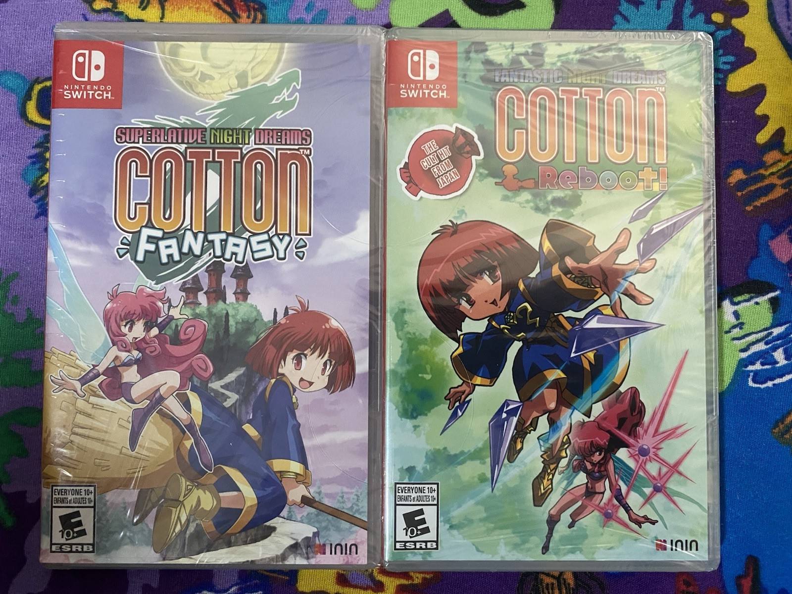 Cotton Fantasy Reboot Rare Bundle GameStop (Nintendo Switch, 2021) NEW SEALED