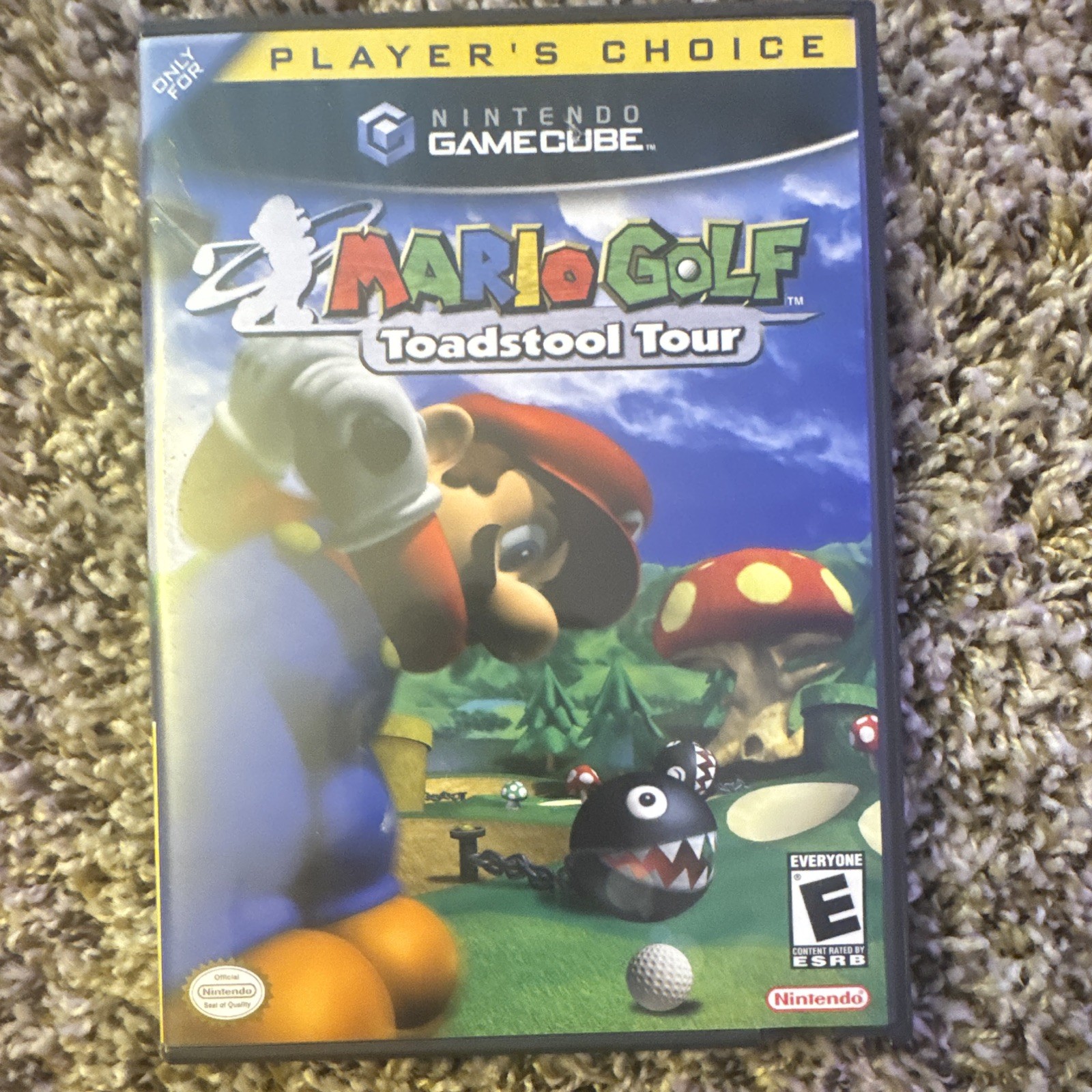 Mario Golf: Toadstool Tour Player’s Choice (Nintendo GameCube) Manual