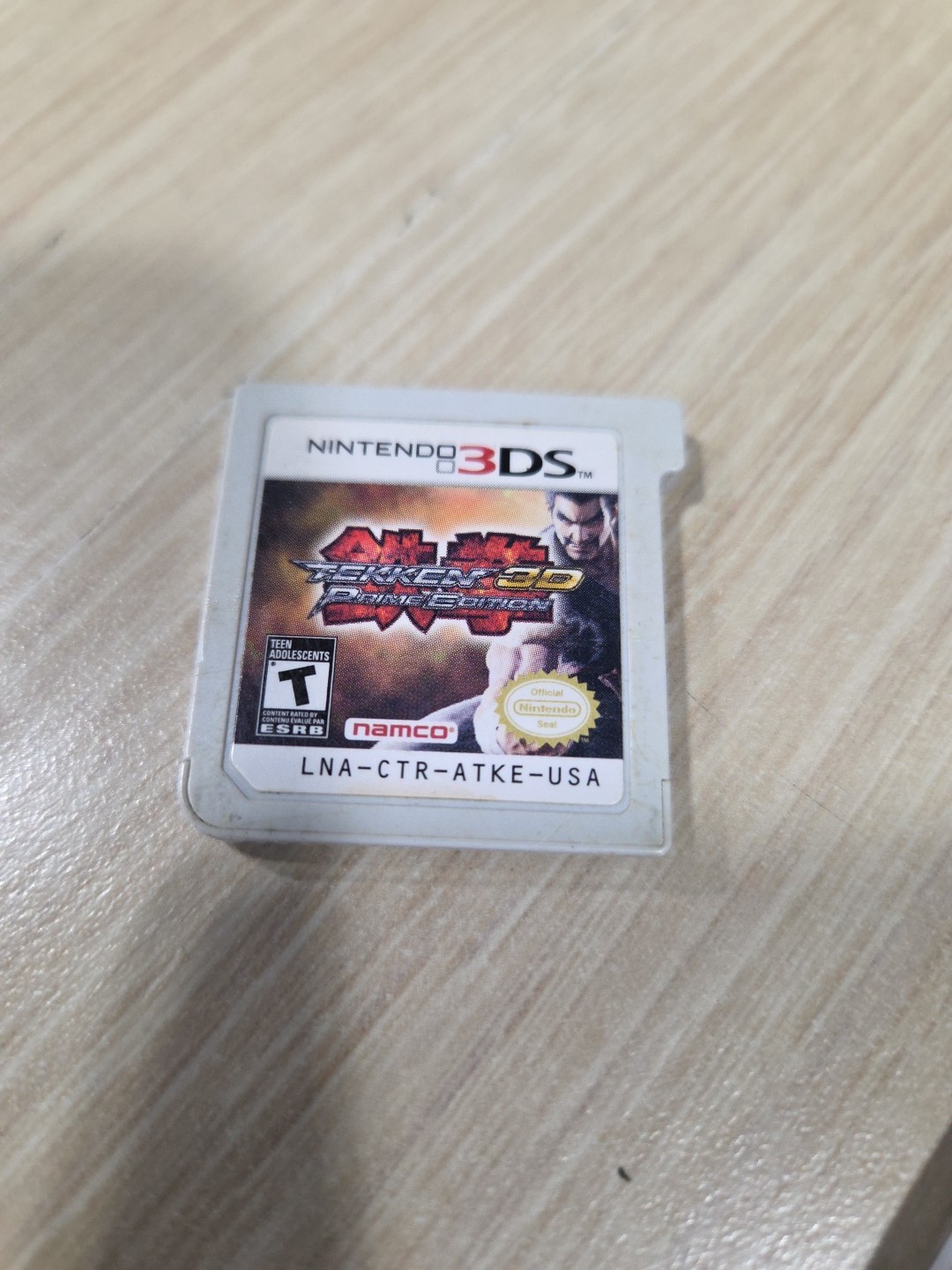 Tekken 3D — Prime Edition (Nintendo 3DS, 2012) Game Only TESTED