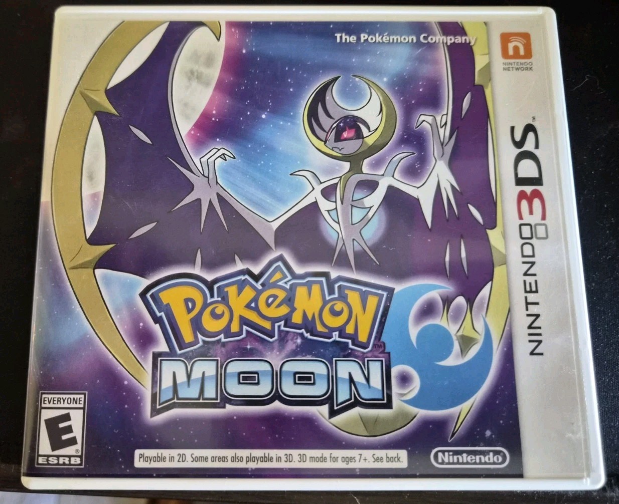 Pokémon Moon Nintendo 3DS with Case