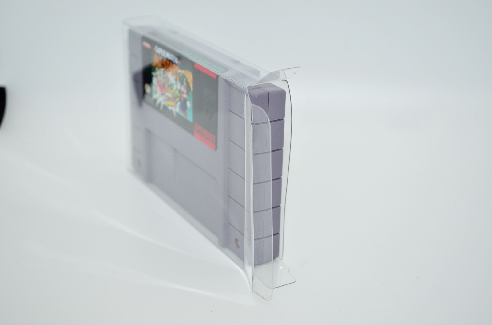 50 Plastic Protective Protectors Cases Display For Super Nintendo SNES Cartridge