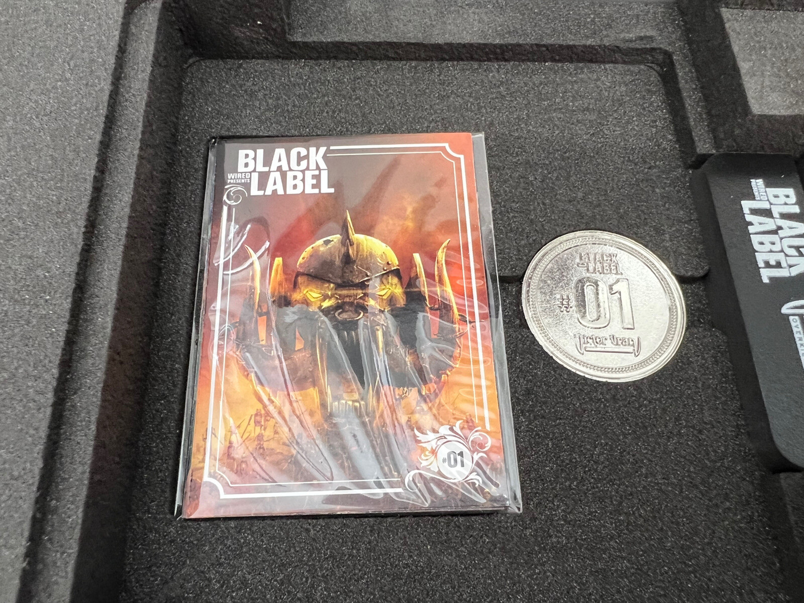2021 Nintendo Switch Wired Presents Black Label #01 Victor Vran Overkill Edition