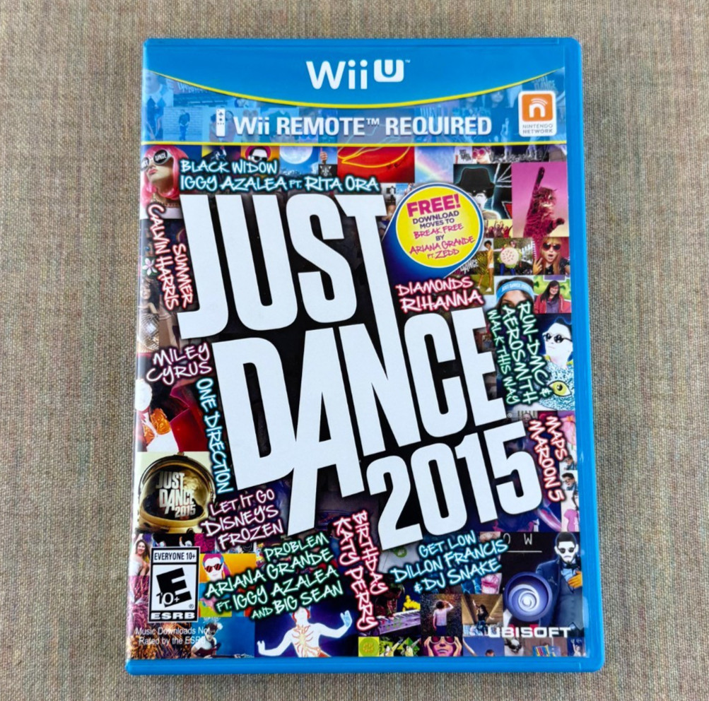 Just Dance 2015 (Wii U, 2014) Complete CIB Tested – Family Party Game