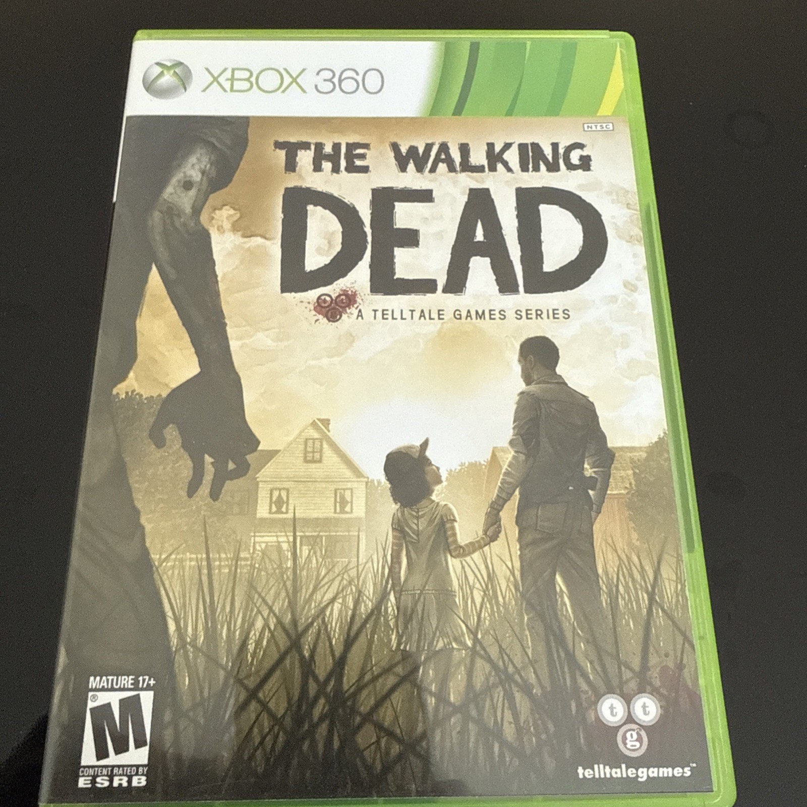 The Walking Dead: A Telltale Games Series Microsoft Xbox 360 Complete Box Manual