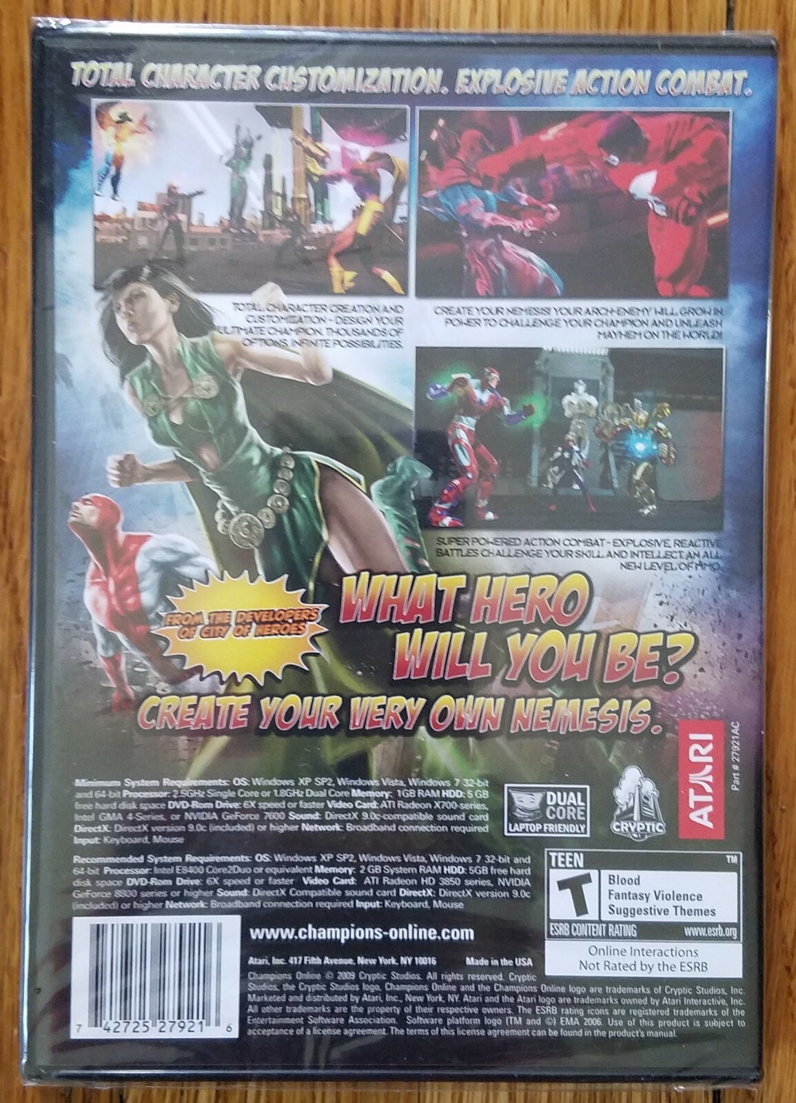 Champions Online PC Time Card (60 Days) (PC, 2009)