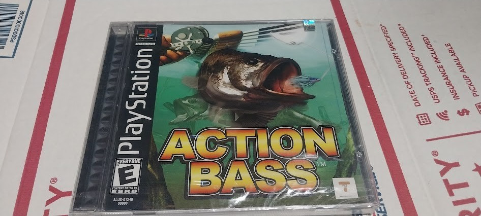 Action Bass (Sony PlayStation 1, 2000) NEW