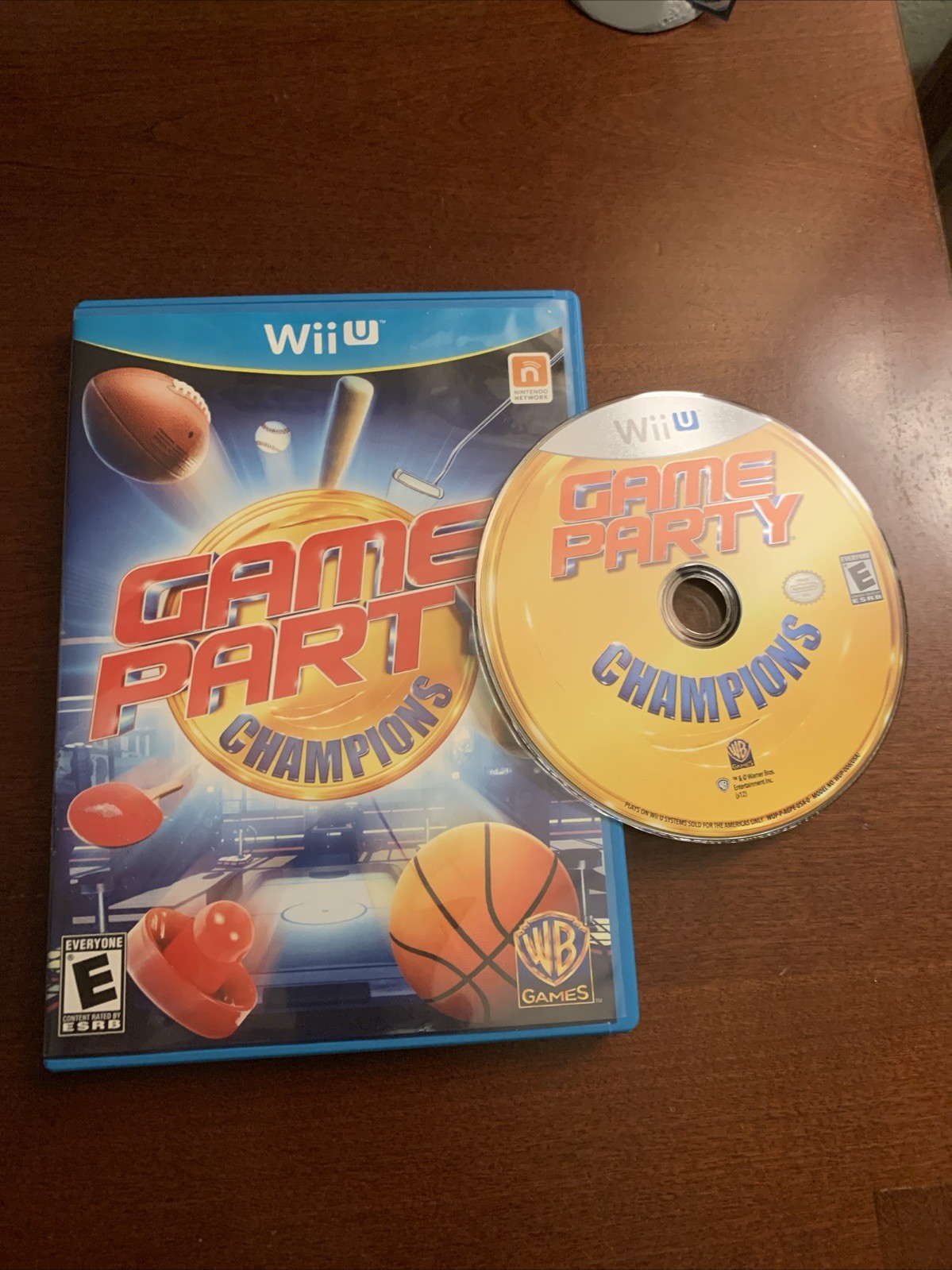 Game Party Champions Nintendo Wii U CIB Tested Working
