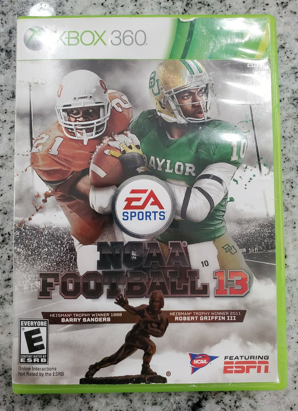 NCAA Football 13 (Microsoft Xbox 360, 2012) Complete Tested
