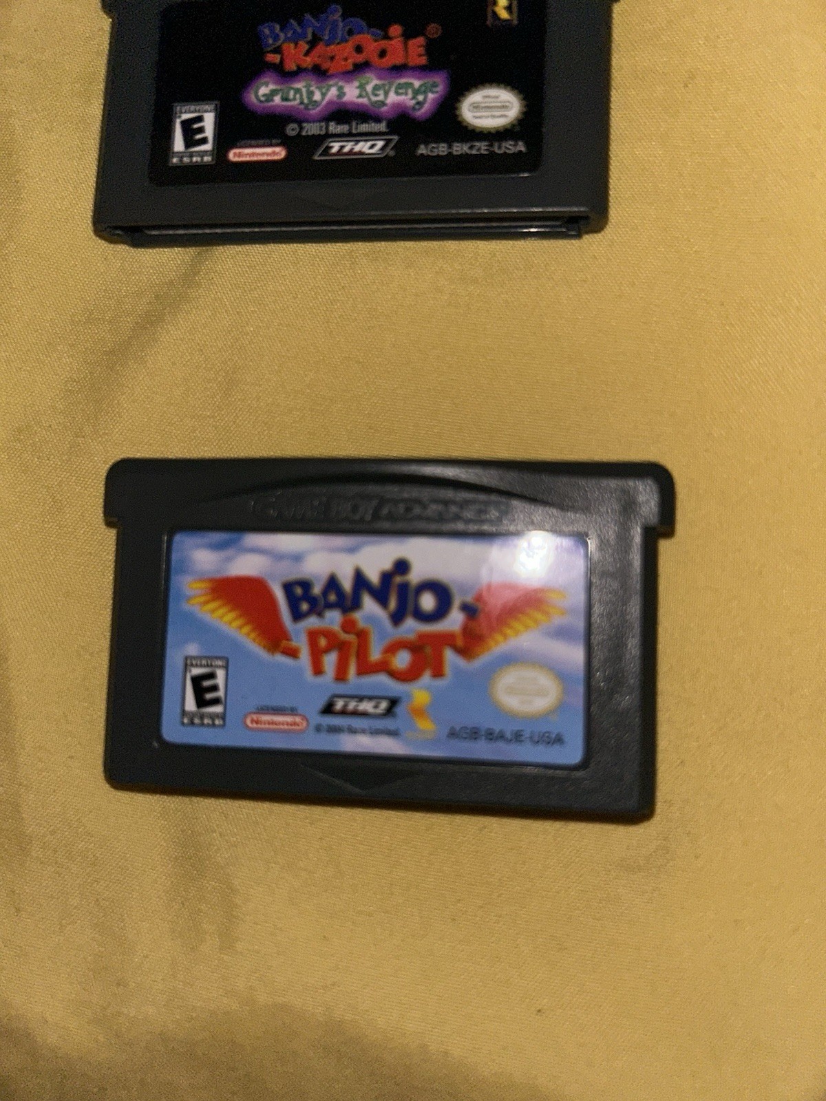 Banjo-Kazooie: Grunty’s Revenge And Banjo Pilot For GBA Authentic