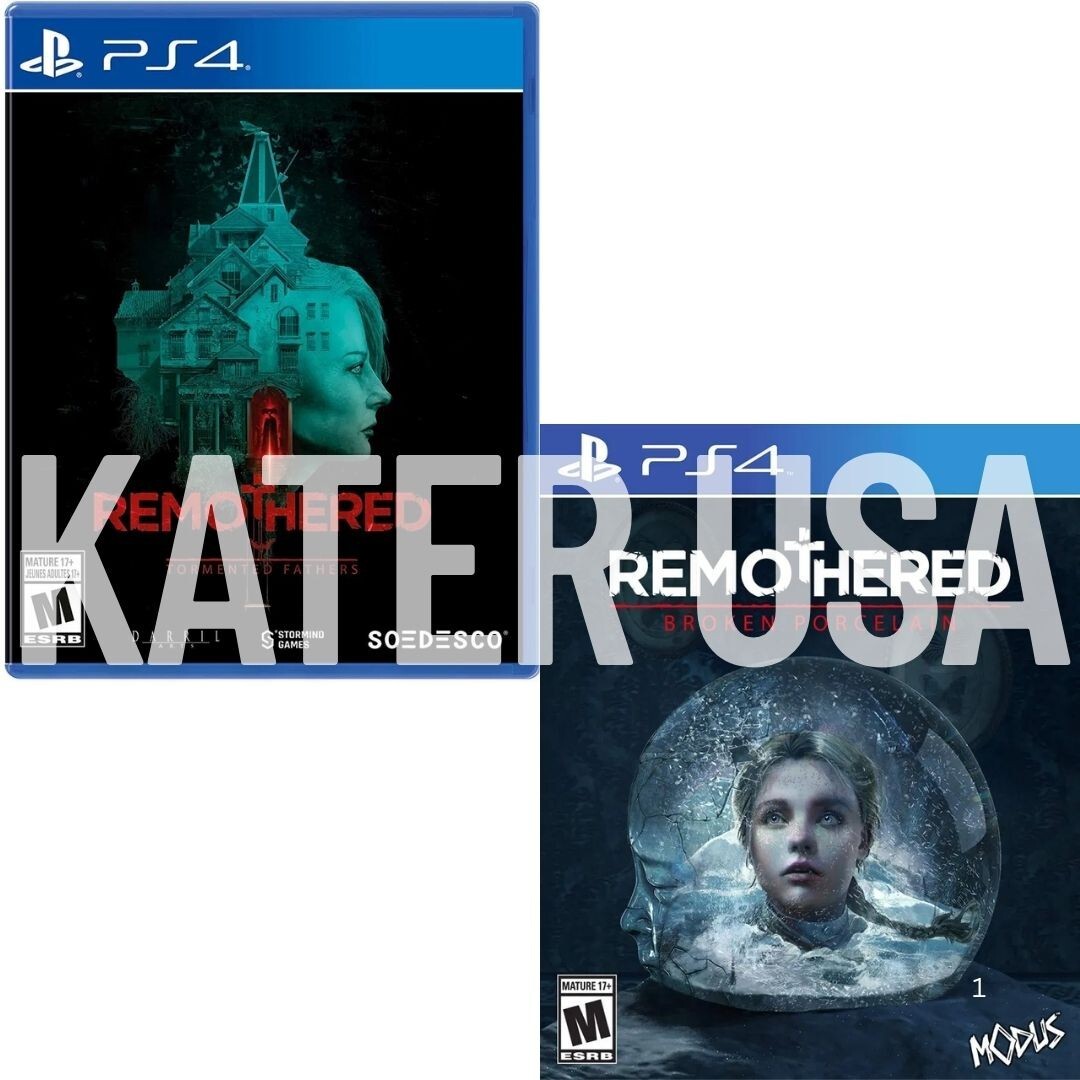 Remothered: Tormented Fathers + Broken Porcelain New Game Bundle PS4 [Horror]
