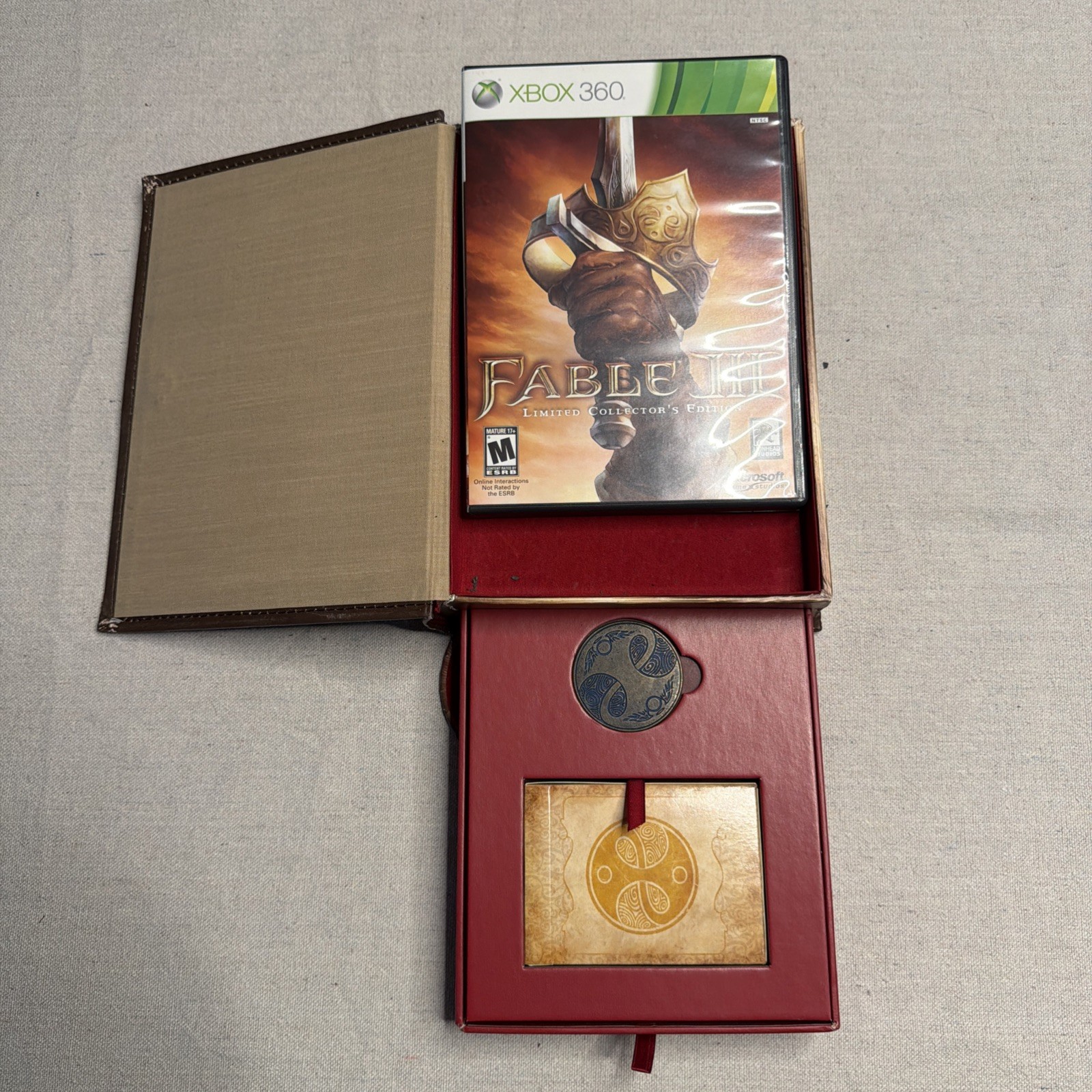 Fable III Collector’s Edition Xbox 360 Complete With Sealed Deck- Clean-SKU#40