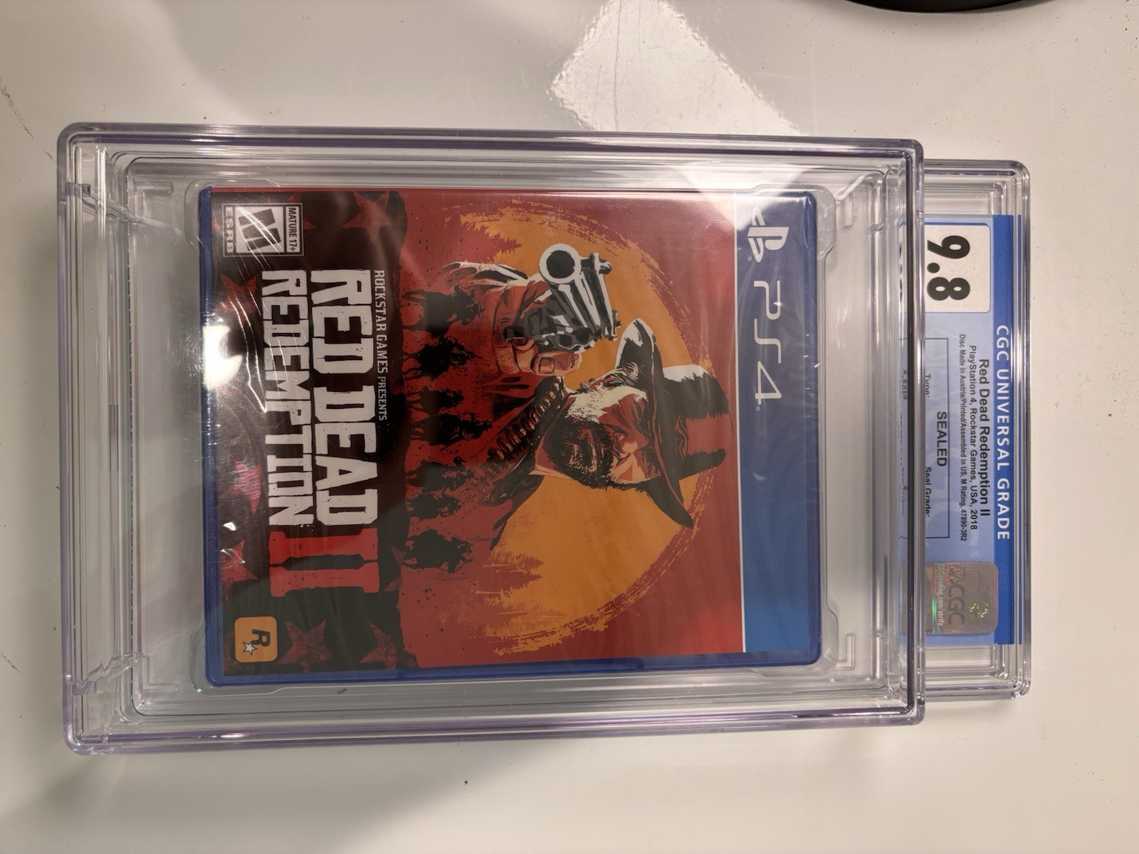 Graded Red Dead Redemption 2 9.8