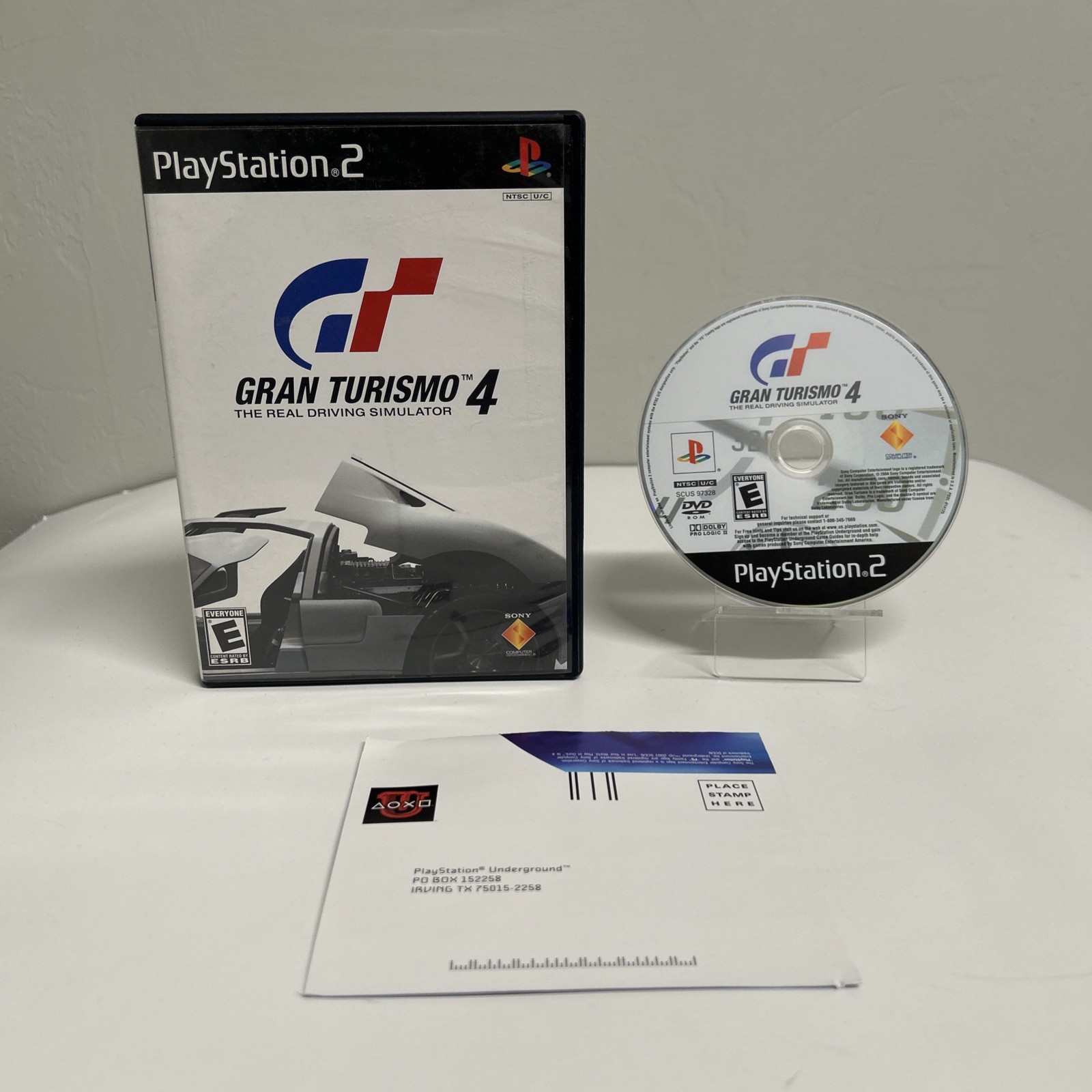 Gran Turismo 4 Sony PlayStation 2 Racing Game no Manual Case Disc