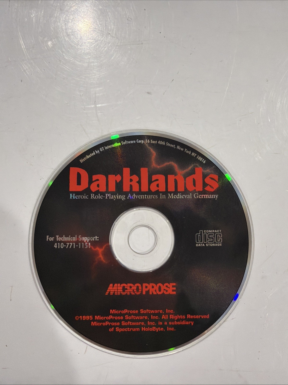 Darklands (PC CD-ROM Edition, 1992 / 1995, Microprose)