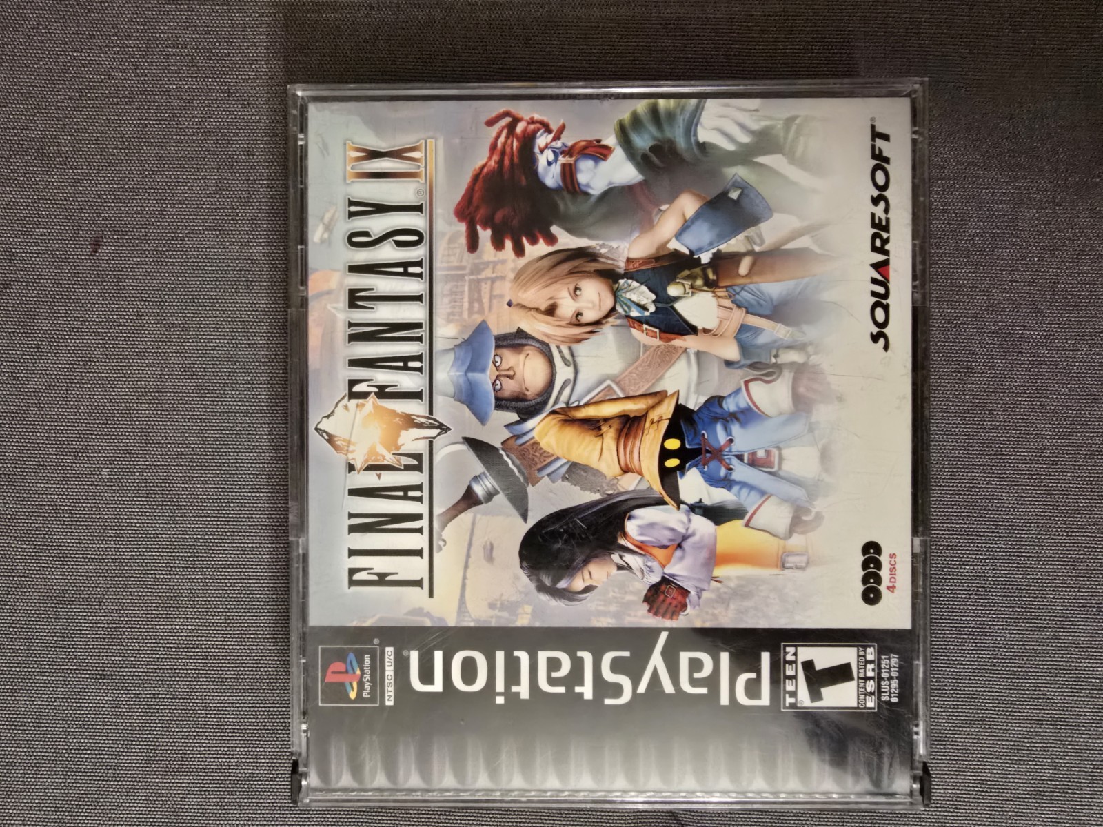 Final Fantasy 9 Sony PlayStation 1 Black Label
