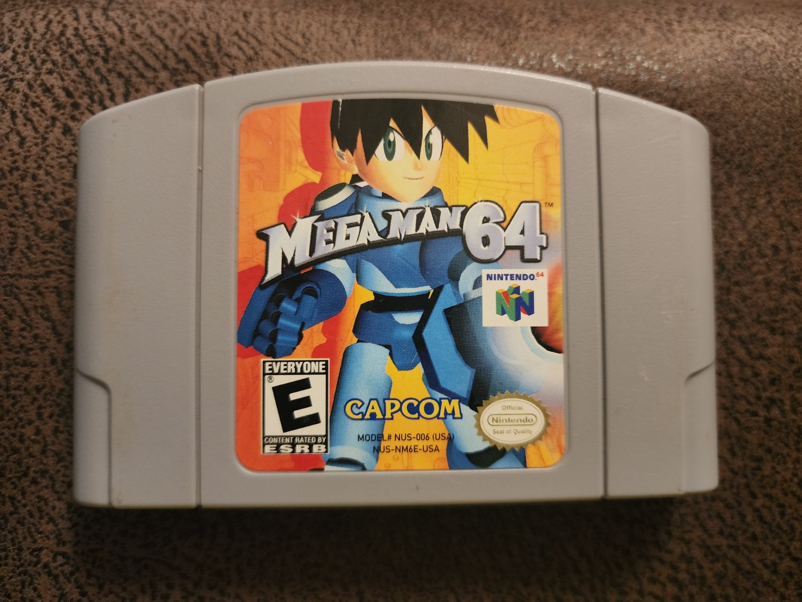 mega man 64 authentic, tested and working