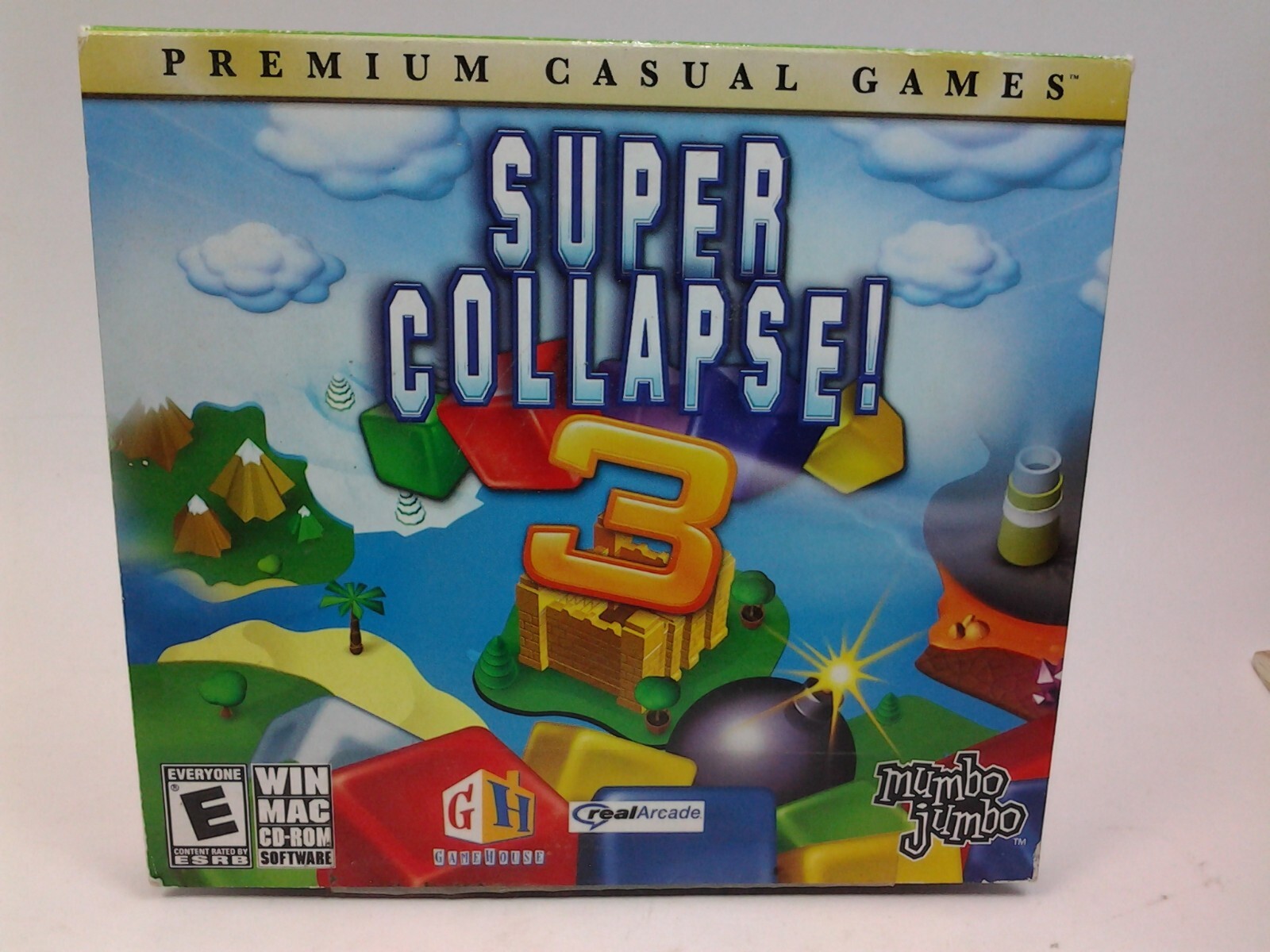 Mumbo Jumbo Super Collapse 3 CD-Rom Casual Game
