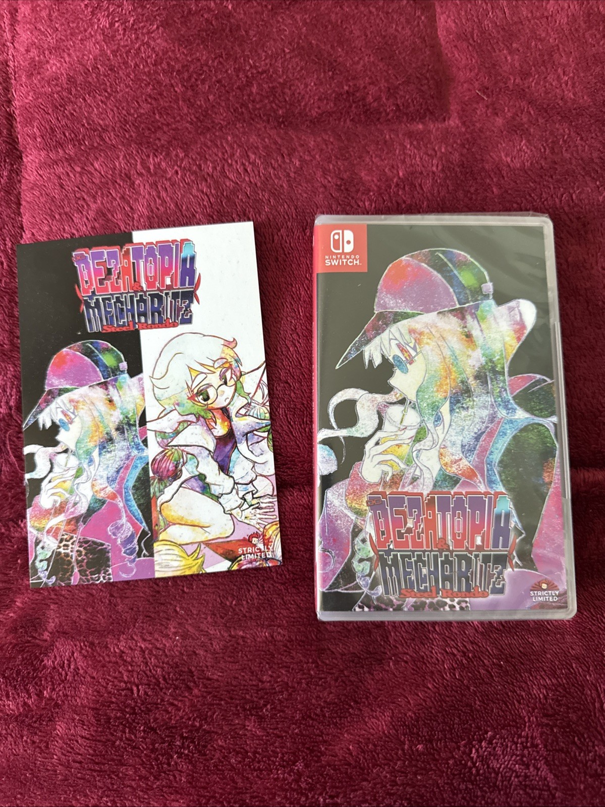 Dezatopia & Mecha Ritz (Nintendo Switch) With Postcard Brand New Sealed