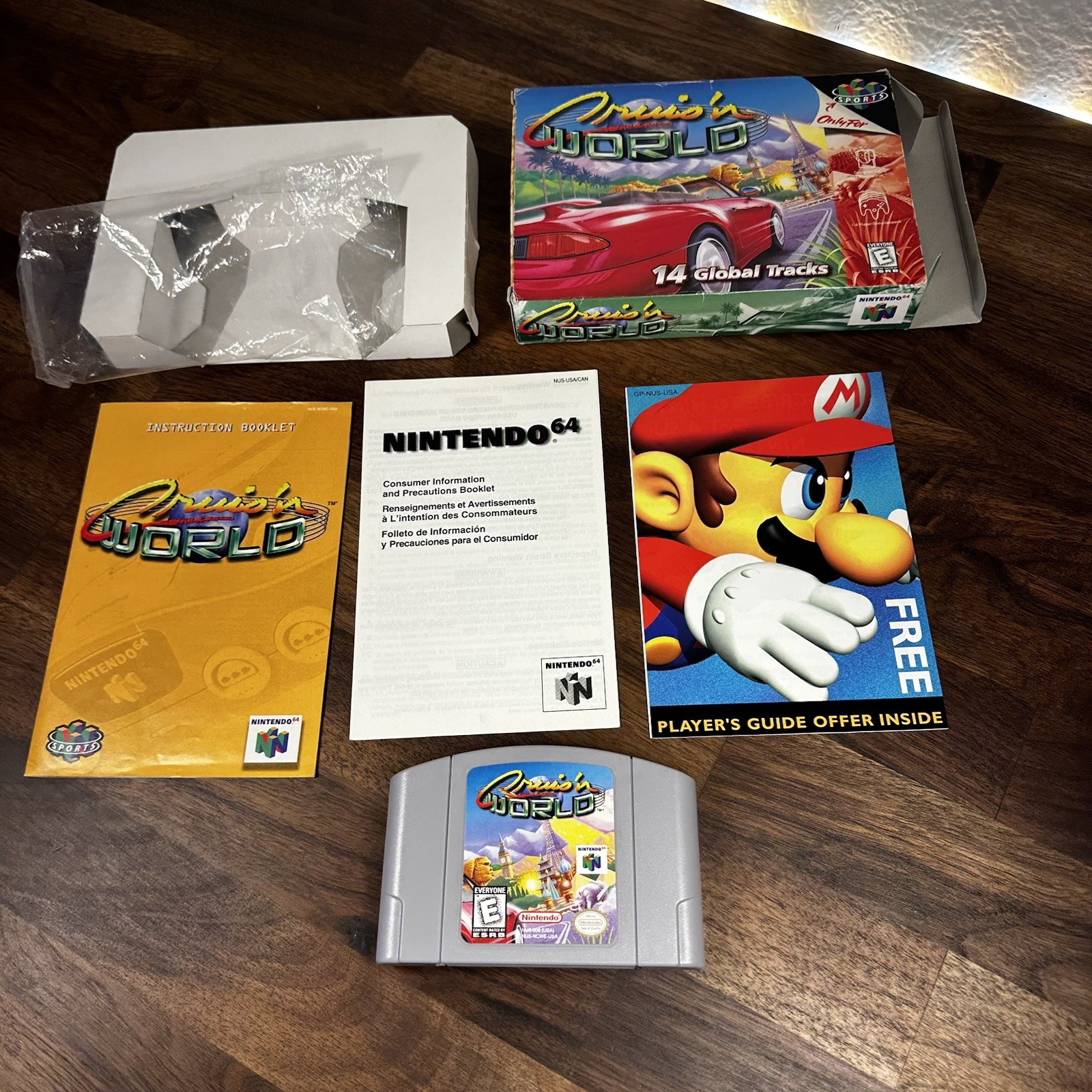 Cruis’n World Nintendo 64 N64, 1998 Authentic Complete CIB