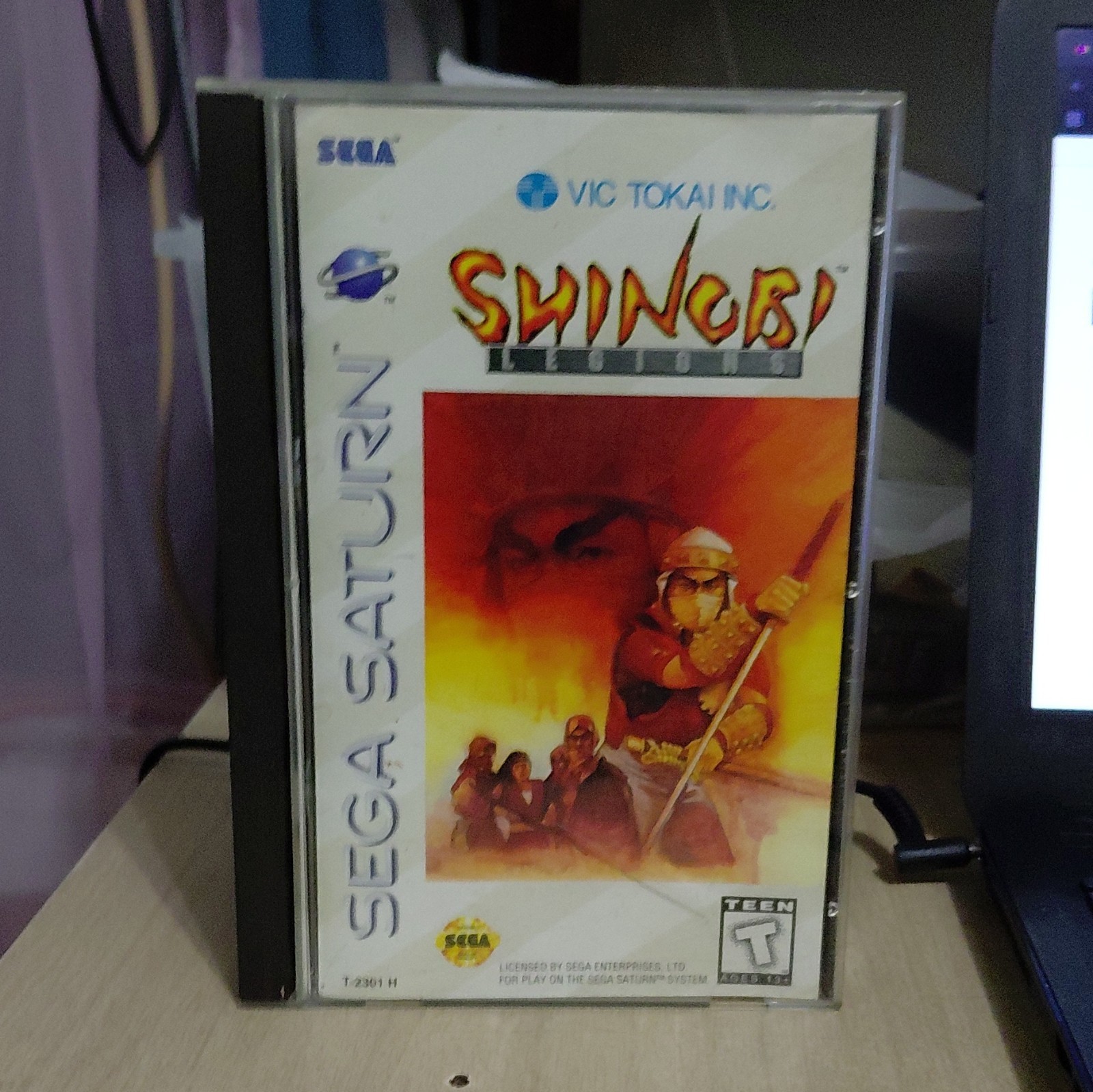 Shinobi Legions (Sega Saturn) NTSC-U/C T-Teen Vic Tokai Shinobi Series