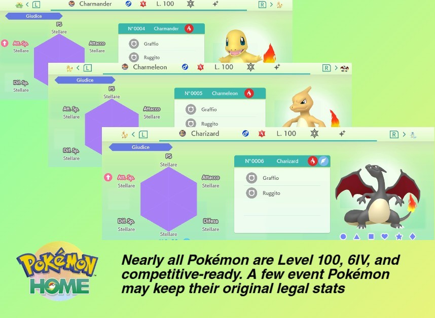 Pokemon HOME Full living dex | Shiny Non-Shiny | +1200 Pokemon