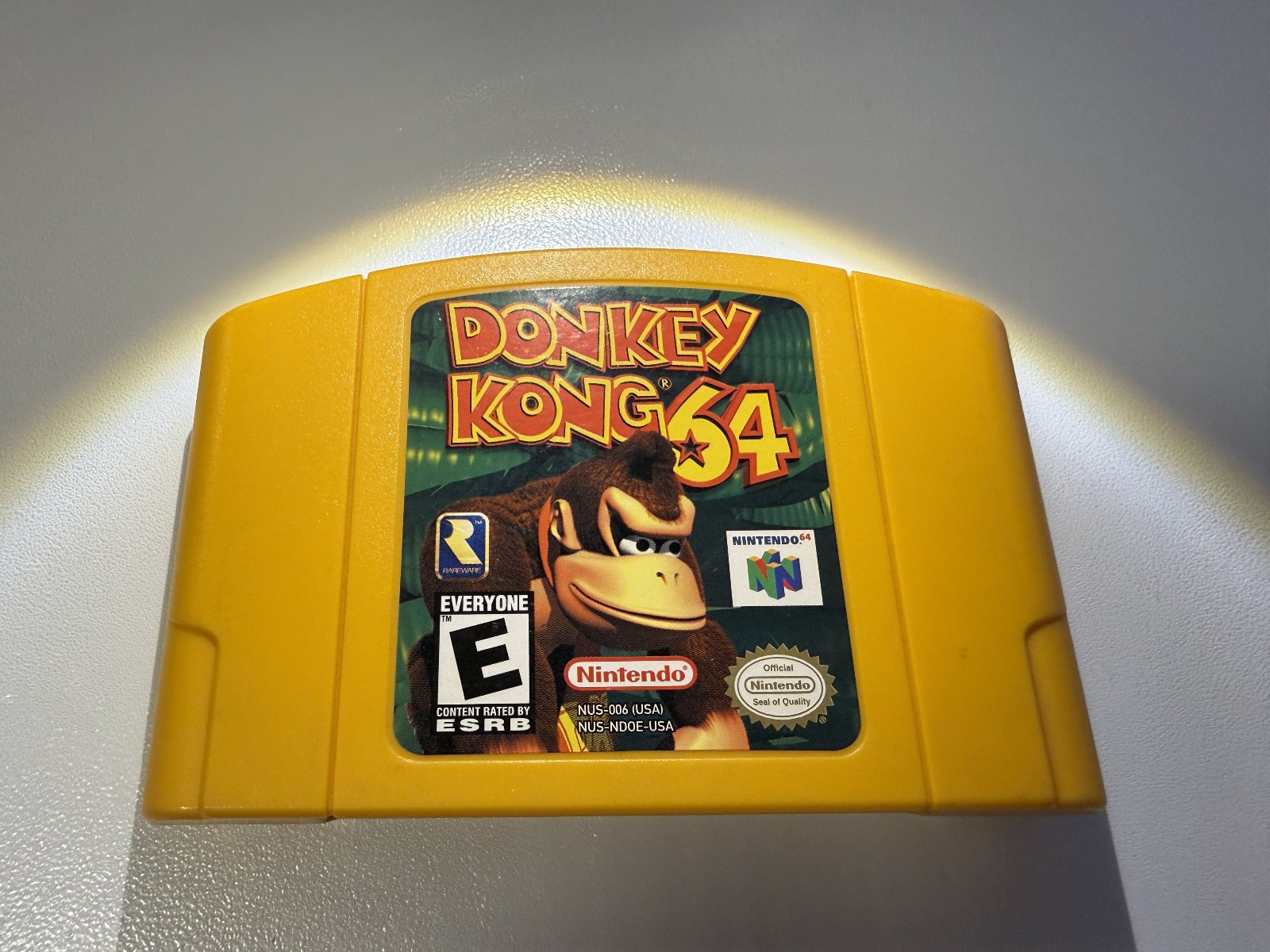 Donkey Kong 64 (Nintendo 64 N64) Authentic Yellow Cartridge