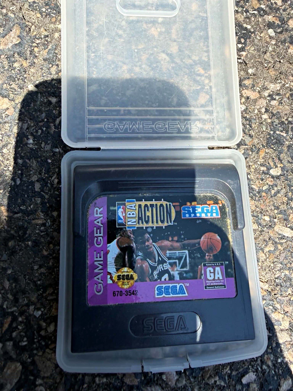 SEGA NBA Action Sega Game Gear Cartridge Only w/ Case Basketball Sports GA